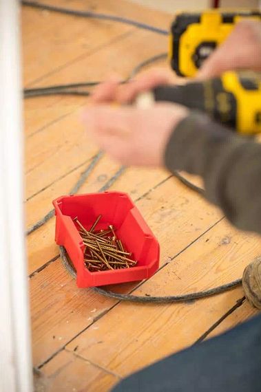 Лоток сортувальний Stanley 165 х 120 х 75 мм Червоний (STST82736-1) | Зображення 1