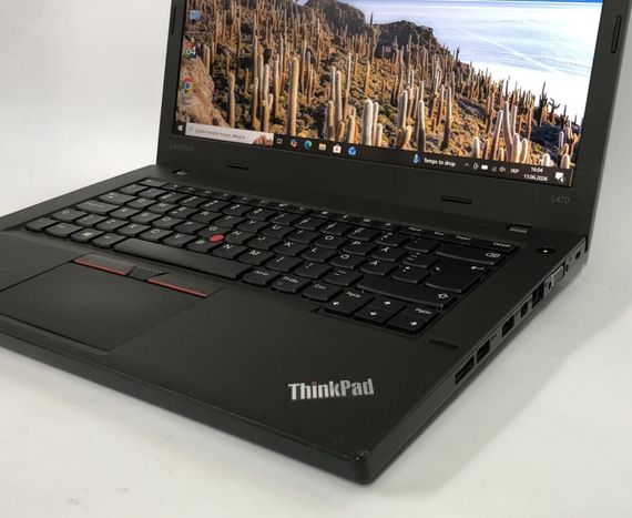 Ноутбук Lenovo ThinkPad L470 / 14" (1920x1080) IPS / Intel Core i5-7200U (2 (4) ядра по 2.5 - 3.1 GHz) / 16 GB DDR4 / 256 GB SSD / AMD Radeon R5 M330, 2 GB DDR3, 64-bit / WebCam / Win 10 Pro б/в + Подарунок Флеш-накопичувач Kingston 64GB | Зображення 8