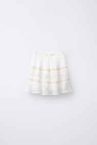 Підліткова спідниця для дівчинки Zara 156 см Біла (26021009E)