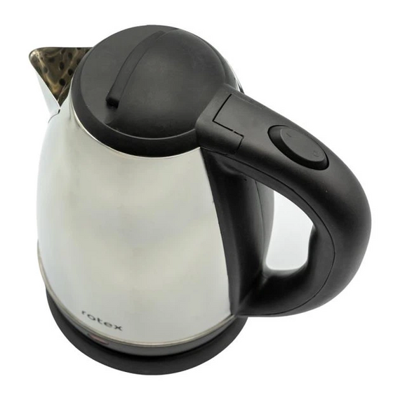 Электрочайник ROTEX RKT10-B 1,5 л дисковый чайник из нержавеющей стали для быстрого кипячения воды 1500 Вт Серый | Зображення 1