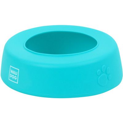 Посуда для собак WAUDOG Silicone Миска-непроливайка 1 л голубая (50792) | Зображення 2