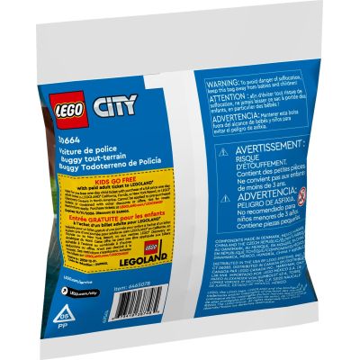 Конструктор LEGO City Полицейский багги для бездорожья (30664) | Зображення 2