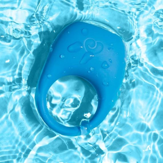 Ерекційне віброкільце Lovehoney Mon Ami, блакитне sexstyle | Зображення 5