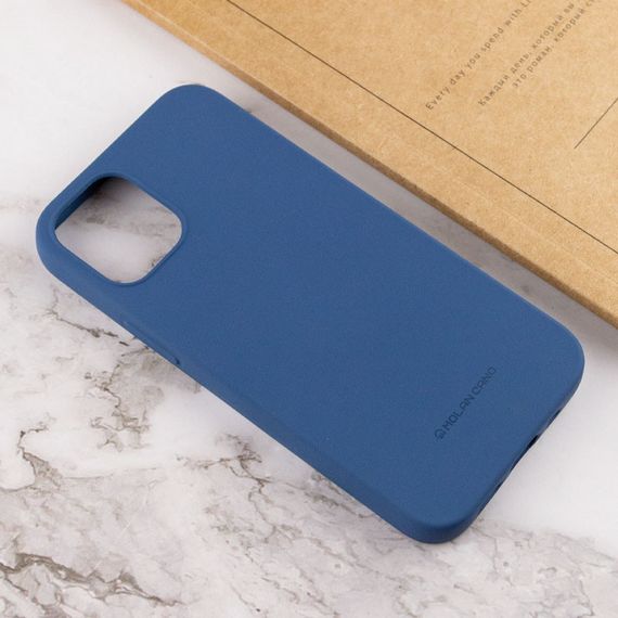 Уценка TPU чехол Molan Cano Smooth для Apple iPhone 12 mini (5.4") Эстетический дефект / Синий | Зображення 2
