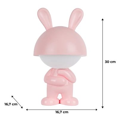 Нічник Kite Світильник LED з акумулятором Dreamy Bunny, рожевий (K25-315-1-2) | Зображення 5