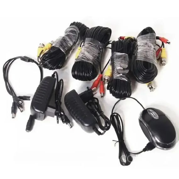 Комплект відеоспостереження з 4 камерами Full HD 1080P та реєстратором XPRO D001 (123462069_2772) | Зображення 8