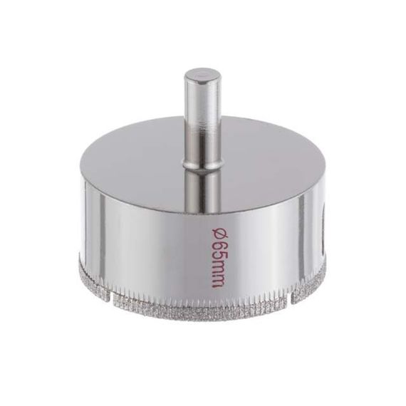 Свердло алмазне трубчасте по склу та кераміці 65 мм INTERTOOL SD-0373 | Зображення 1