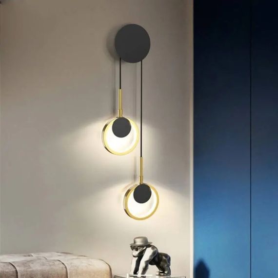 Бра LED 27185 Чорний 55-200х35х6 см.