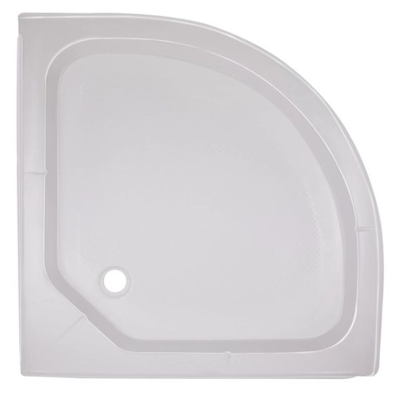 Душовий піддон Lidz Kapielka ST80x80x14, напівкруглий LKAST808014