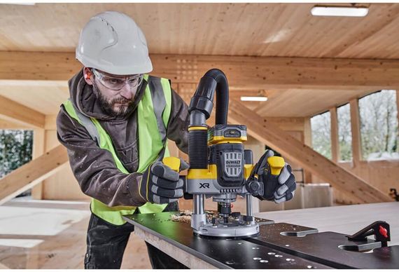 Фрезер аккумуляторный бесщёточный DeWALT DCW620NT | Зображення 5
