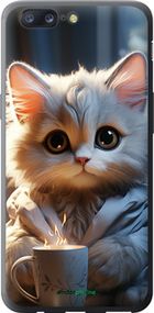 Чохол на OnePlus 5 Білий кіт "5646u-969-2448"