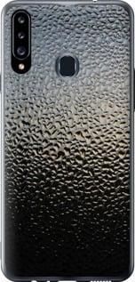Чехол на Samsung Galaxy A20s A207F Мокрое стекло из пластика FCh_015478