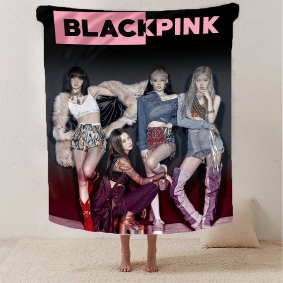 Плед 3D Black Pink 13157 135х160 см | Зображення 1