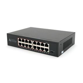 Коммутатор Merlion MS1016 16 портов Ethernet 10/100 Мбит/с. металл AC220V