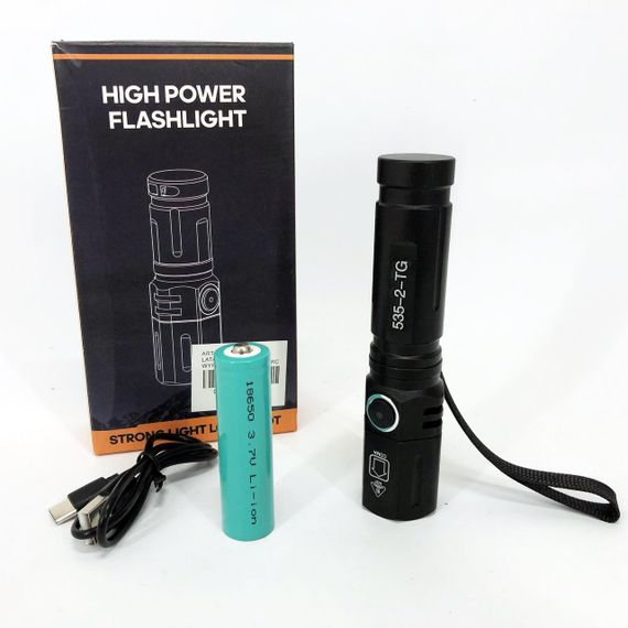 Светодиодный рабочий фонарь перезаряжаемый портативный PLD-535-2, Мощный аккумуляторный лед фонарик NJ-15 | Зображення 8