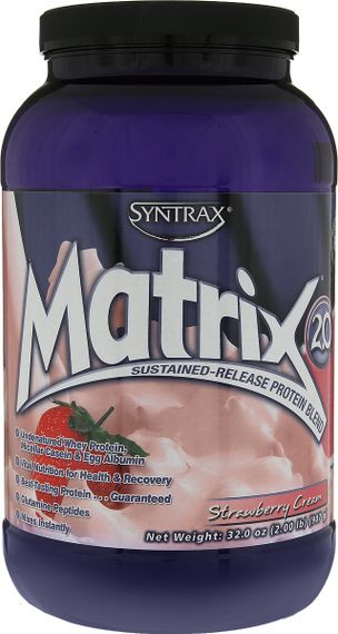 Протеин Syntrax Matrix 0.9 kg (Strawberry Cream)