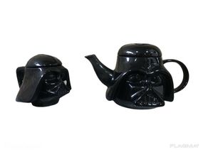 Подарочный Набор Кружка Чашка Бокал 3D Крышкой Star Wars Дарт Вейдер 3D и Заварник