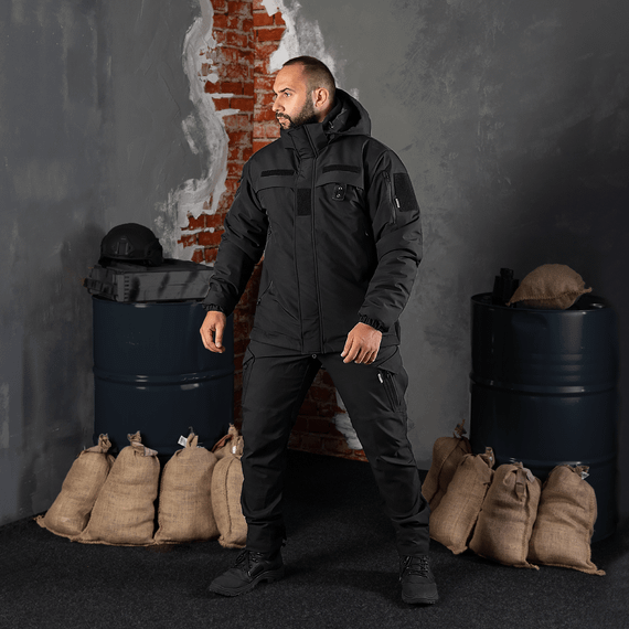 Куртка Patrol System 4.0 RainWall Чорна (8301), L | Зображення 1