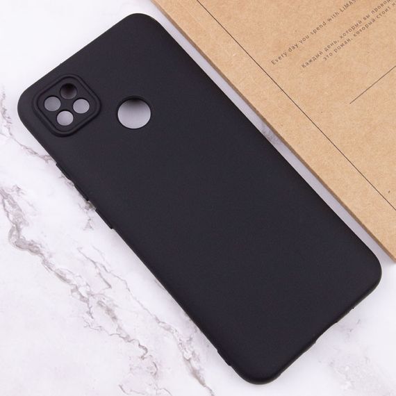 Чехол Silicone Cover Lakshmi Full Camera (AAA) для Xiaomi Redmi 10A Черный / Black | Зображення 3