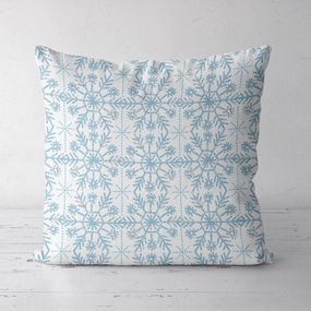 Подушка декоративная Soft Сніжинки 45x45 см (45PST_23NG018)