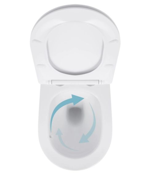 Унітаз підвісний Qtap Jay Ultra Quiet White, з сидінням Slim Duroplast/ Soft-close/ Release QT07335175W | Зображення 5