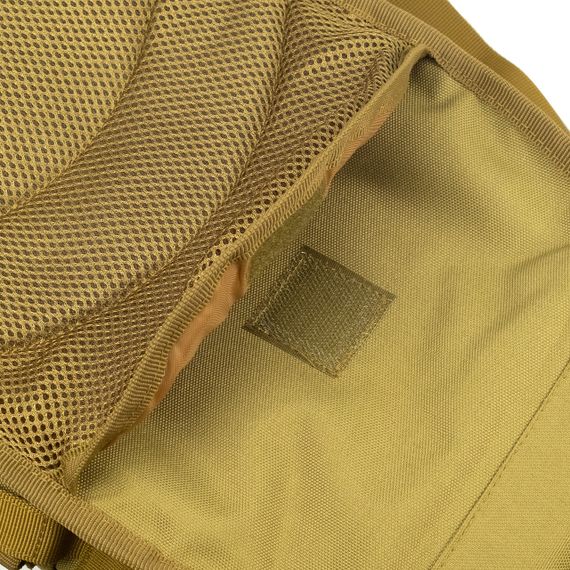 Сумка через плече Tribe Sling Pack 6,5 л coyote, тактична сумка Molle трайб військова | Зображення 9