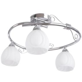 Люстра потолочная для коридора E14 60W CH (LK-522C/3)