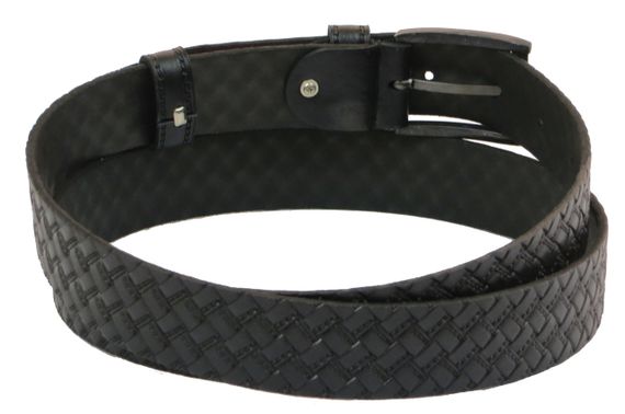 Ремень под брюки Skipper черный 3,5 см | Зображення 3