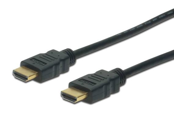 Кабель ASSMANN HDMI High speed + Ethernet (AM/AM) 3.0m, black (AK-330114-030-S)