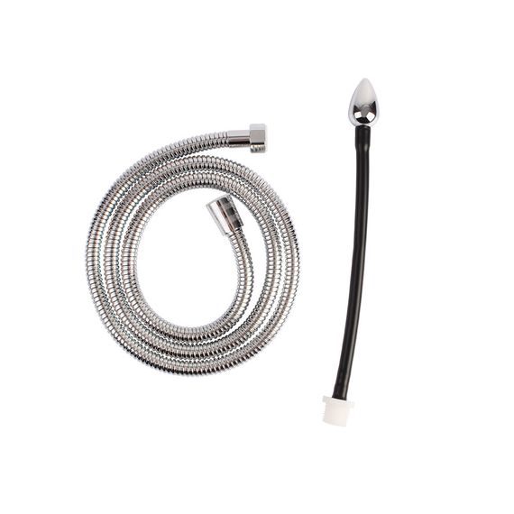 Анальний душ Chisa Black Mont Anal Deep Shower з насадкою у вигляді анальної пробки sexstyle | Зображення 1