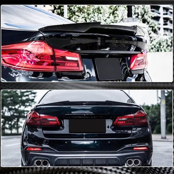 Спойлер M4-Style (для G30/F90, карбон) для BMW 5 серия G30/31 2017-2023 гг | Зображення 3