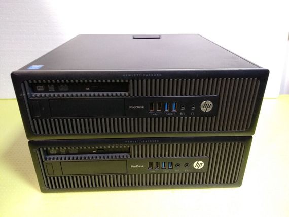 Системный блок HP ProDesk 600 G1 SFF / Intel Core i3-4150 (2 (4) ядра по 3.5 GHz) / 8 GB DDR3 / 500 GB HDD / Intel HD Graphics 4400 / DVD-RW / DisplayPort б/в | Зображення 2