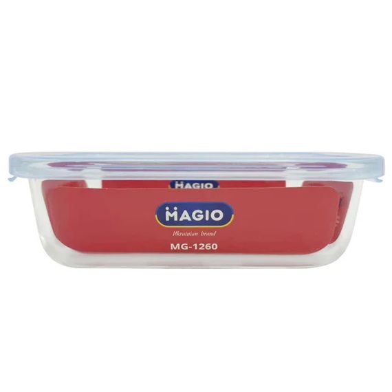 Контейнер харчовий з кришкою Magio MG-1260 600 мл 18х13.7х6.3 см