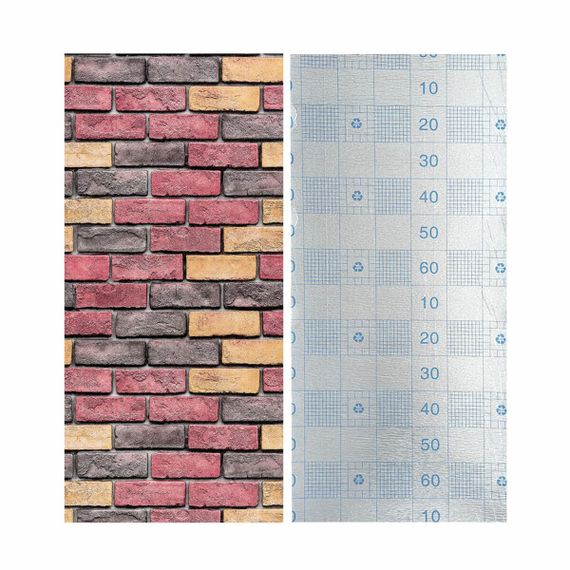 Обои самоклеющиеся 2800х500х1,5мм Красный екатериновлавский кирпич (D) SW-00001944 | Зображення 3