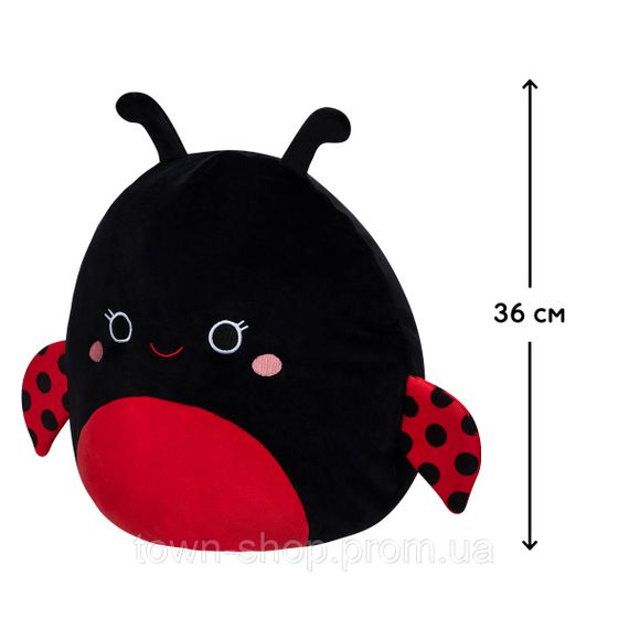 Мягкая игрушка Squishmallows – Божья коровка Труди (36 cm) | Зображення 1