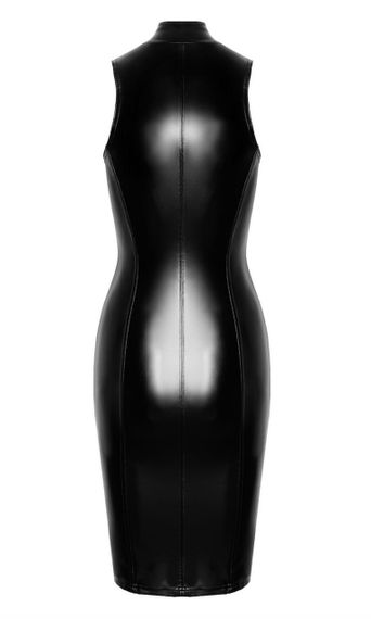 Платье Noir Handmade F337 Powerwetlook midi dress - M sexstyle | Зображення 6
