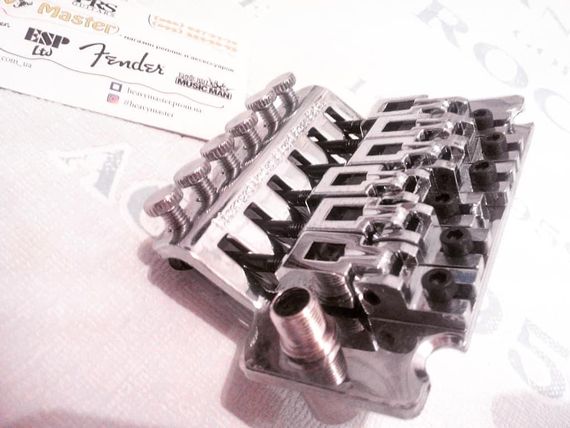 Гітарний Бридж Флойд роуз Floyd Rose тремоло хром для електрогітари гітари | Зображення 2