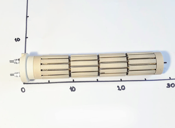 Сухой стеатитовый керамический тэн для бойлера 1500W Электрон-Т (Украина) | Зображення 1