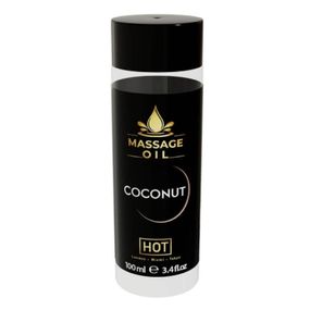 Массажное масло HOT Massage Oil Vanilla с ароматом ванили, 100 мл sexstyle