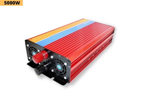 Инвертор преобразователь напряжения с 12V на 220V XPRO Power-One Plus 5000w красный (41430-_3972) | Зображення 1