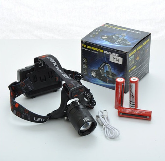 Універсальний налобний LED ліхтар Police P54-XHP50 акумуляторний | Зображення 1