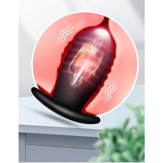 Анальная вибро-пробка 3 см – Анальные игрушки | Зображення 3