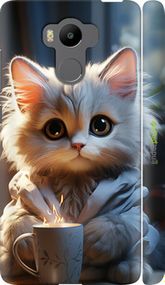 Чохол на Xiaomi Redmi 4 Prime Білий кіт "5646m-437-2448"