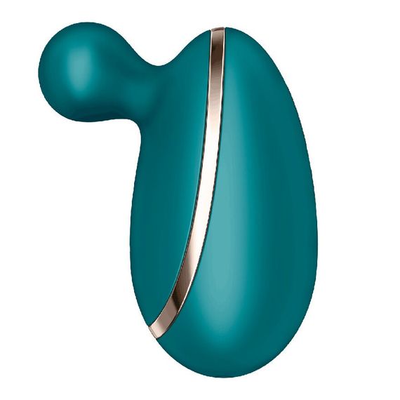 Вібратор для зовнішньої стимуляції Satisfyer Spot On 1 Green, гнучкий відросток | Зображення 1
