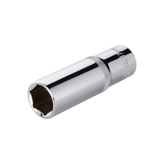 Головка шестигранна подовжена 1/2", 17 ммx78мм Cr-V INTERTOOL ET-01171