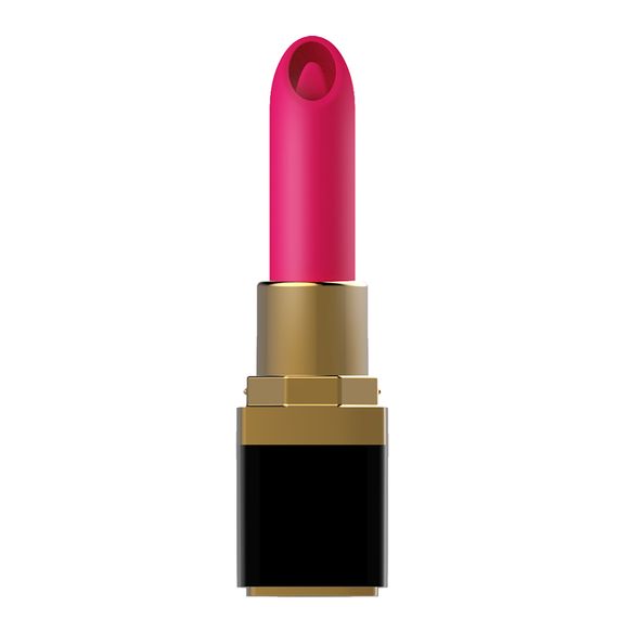 Кліторальний вібратор Boss Series Rechargeable Lipstick Vibrator, рожевий | Зображення 1
