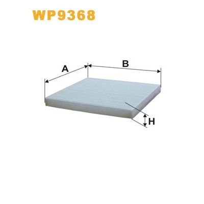 Фильтр салона Wixfiltron WP9368