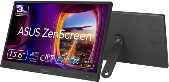 Монитор портативный Asus 15.6&quot; ZenScreen MB166CR USB-C 90LM07D3-B03170 | Зображення 5