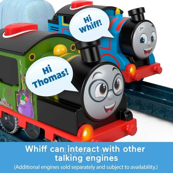 Паровозик Томас и друзья Моторизованный говорящий поезд Уифф Thomas & Friends Motorized Train Talking Whiff | Зображення 8