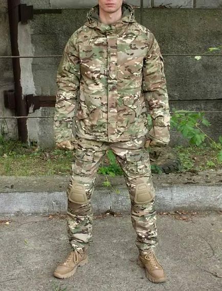 Костюм 3в1 Han Wild Multicam G8 куртка та штани та убакс мультикам наколінники та налокітники | Зображення 4